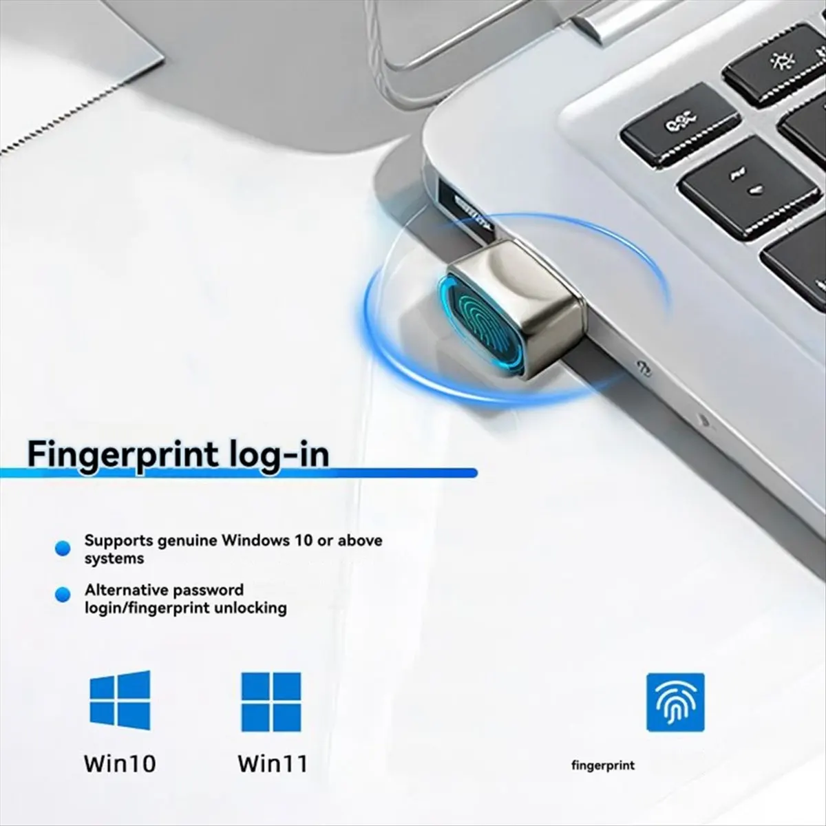 Можно приобрести USB-устройство для распознавания отпечатков пальцев, не требующее драйверов, с функцией Plug and Play, для ноутбуков и настольных компьютеров. (art.: 3920da32fdbaf) - 3920da32fdbaf