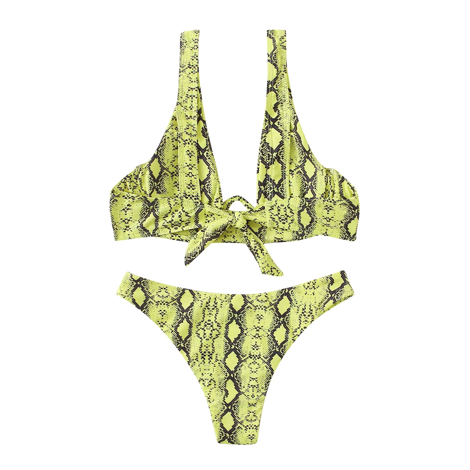 

Однотонный женский комплект с подкладкой, купальник, кружевная искусственная купальная одежда с пуш-ап, танкини, бикини пляжный костюм купа...