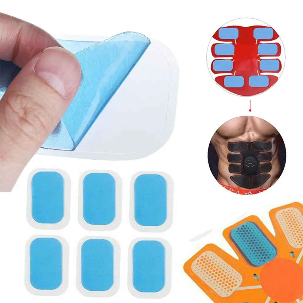 

Replacement EMS Muscle Trainer ABS Abdominal Massager Gel Patch Gel Pads for Trainer Hydrogel Pads Electrode Pad/Patch