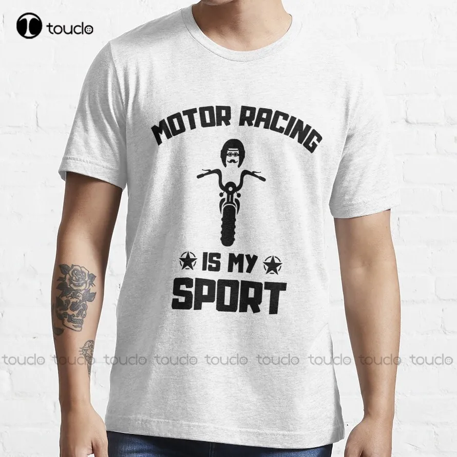 

Motor Racing Is My Sport T-Shirt Hawaiian Shirts For Women Funny Art Harajuku Streetwear Cartoon All Seasons Gd Hip Hop Retro
