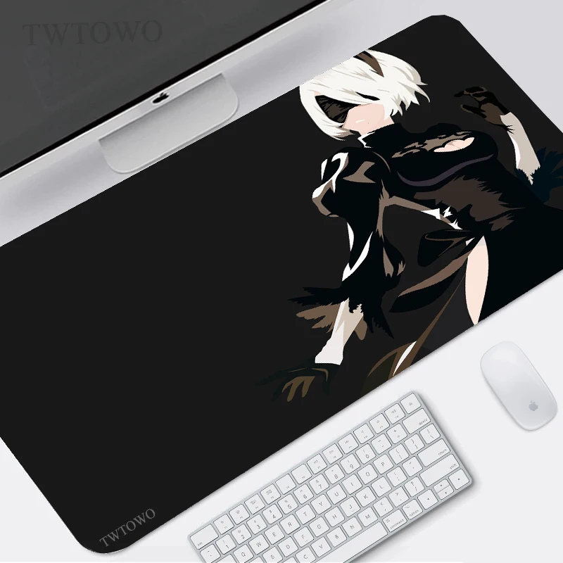 

Игровой коврик для мыши Nier Automata 2b, большой персонализированный коврик для домашней мыши размера XL, коврик для клавиатуры XXL, мягкий коврик дл...