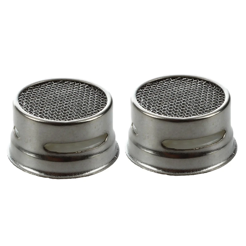 

2X Kitchen/Bathroom Faucet Sprayer Strainer Tap Filter---White And Silver