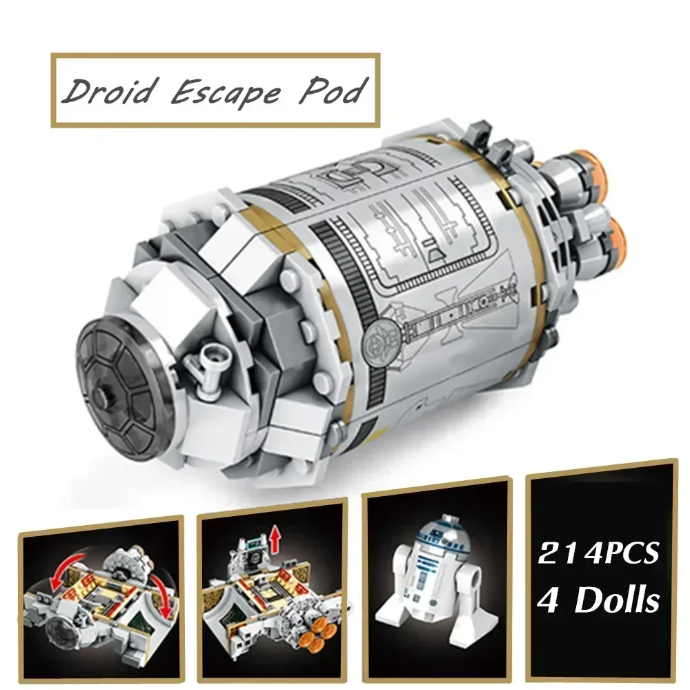 Конструктор Miniso Disney Space Droid Escape Pod бойцовские корабли боевой корабль модель