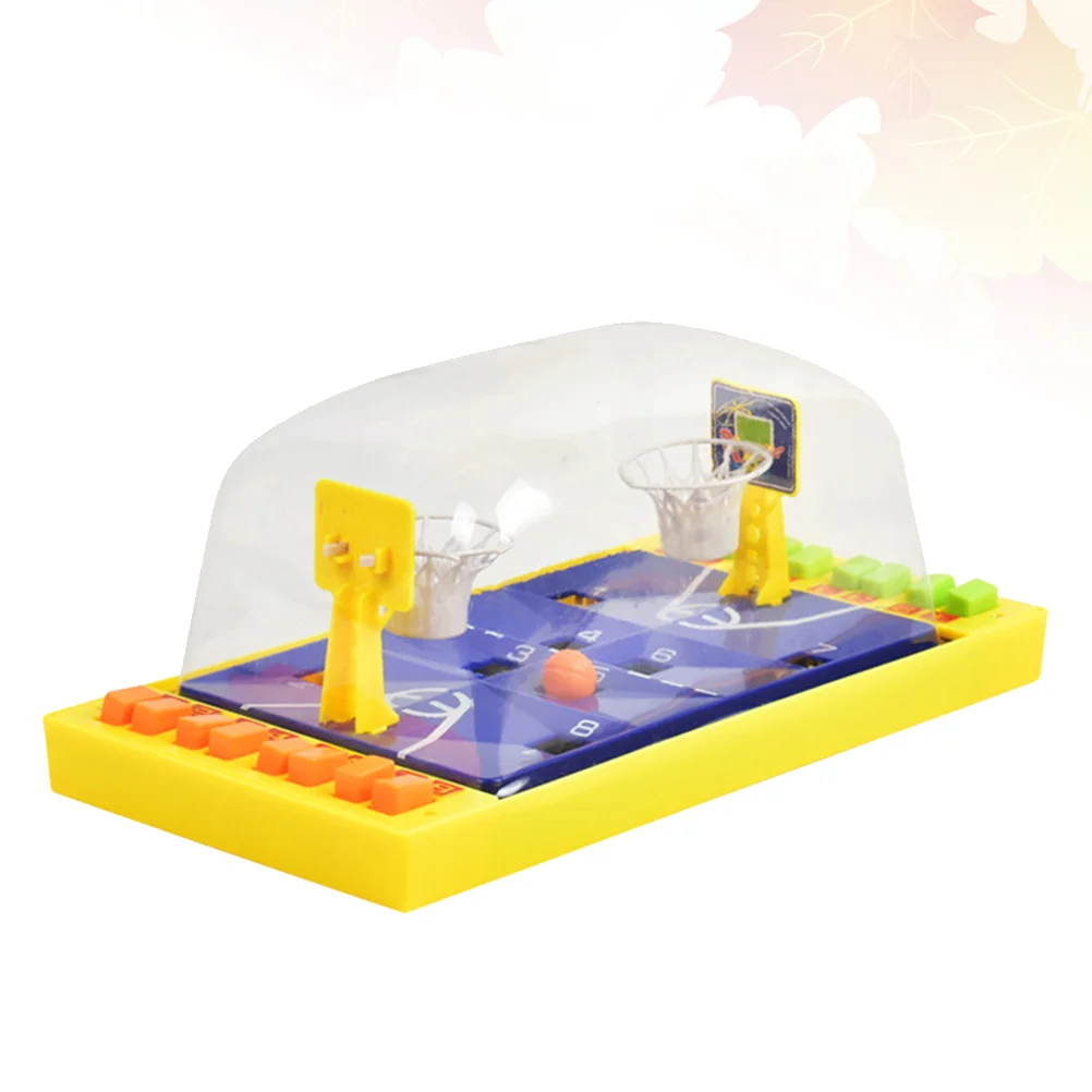 

Finger Playing Game Parent-child Interactive Creative Basketball Field (Yellow)