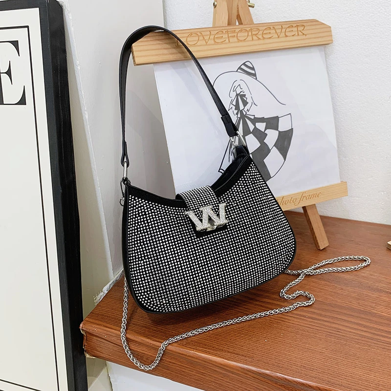 2023 New Summer Luxury Underarm Bags High Quality Chain Shoulder Messenger Bags Fashion Famous Designer Women Purse And Handbags