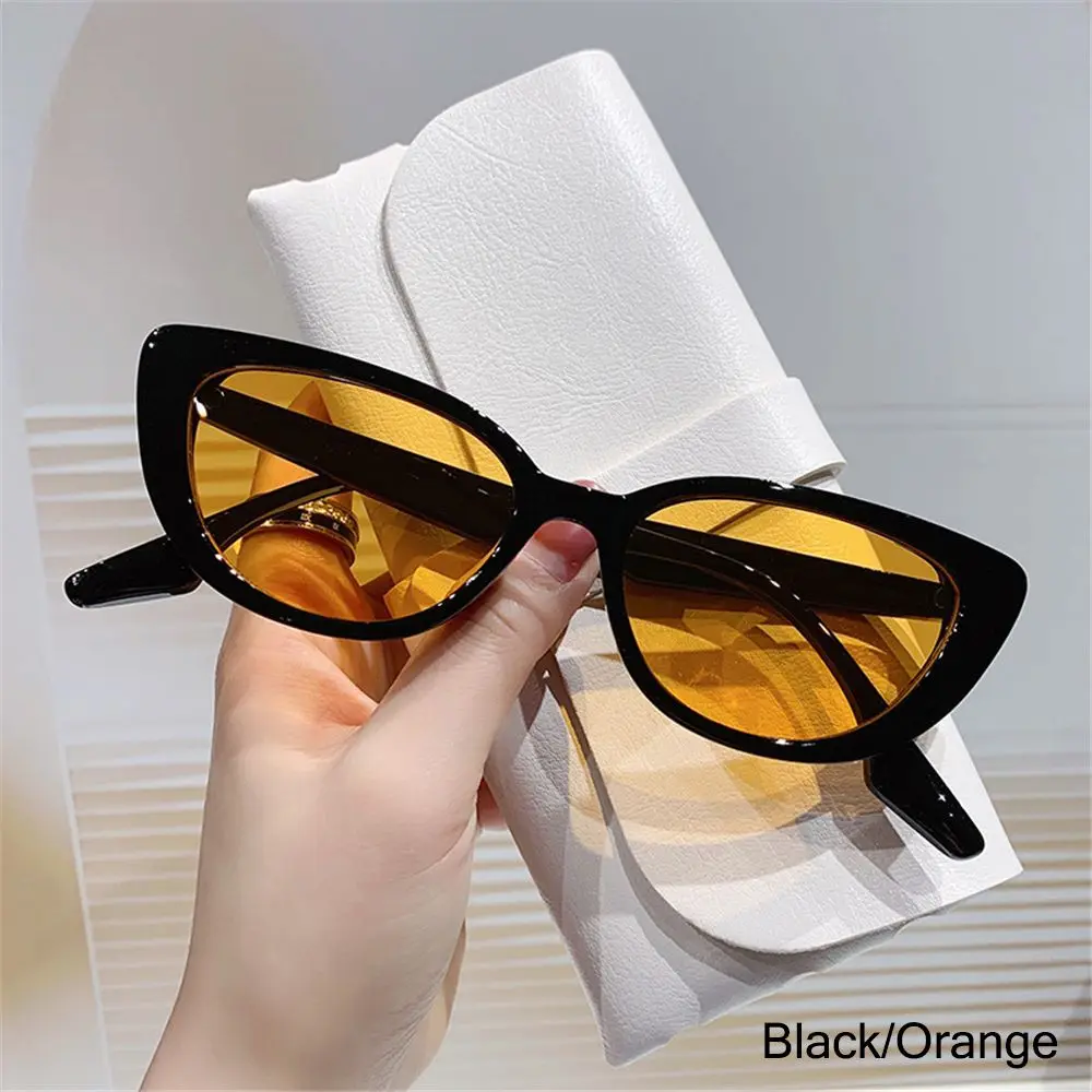 2022 trendy vintage cat eye sunglasses women men luxury brand designer sunglass female male black glasses uv400 hot sales free global shipping