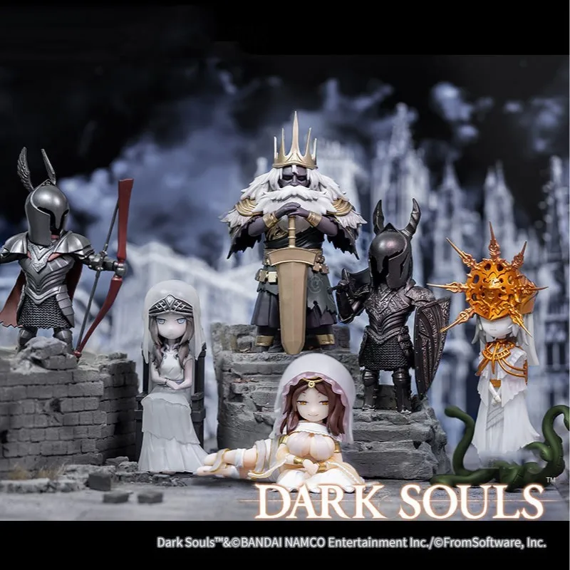 

New Dark Souls Anime Action Figure Solaire Artorias Ornstein Fire Keeper Doll Figurine Collection Model Blind Box Toys Boy Gifts