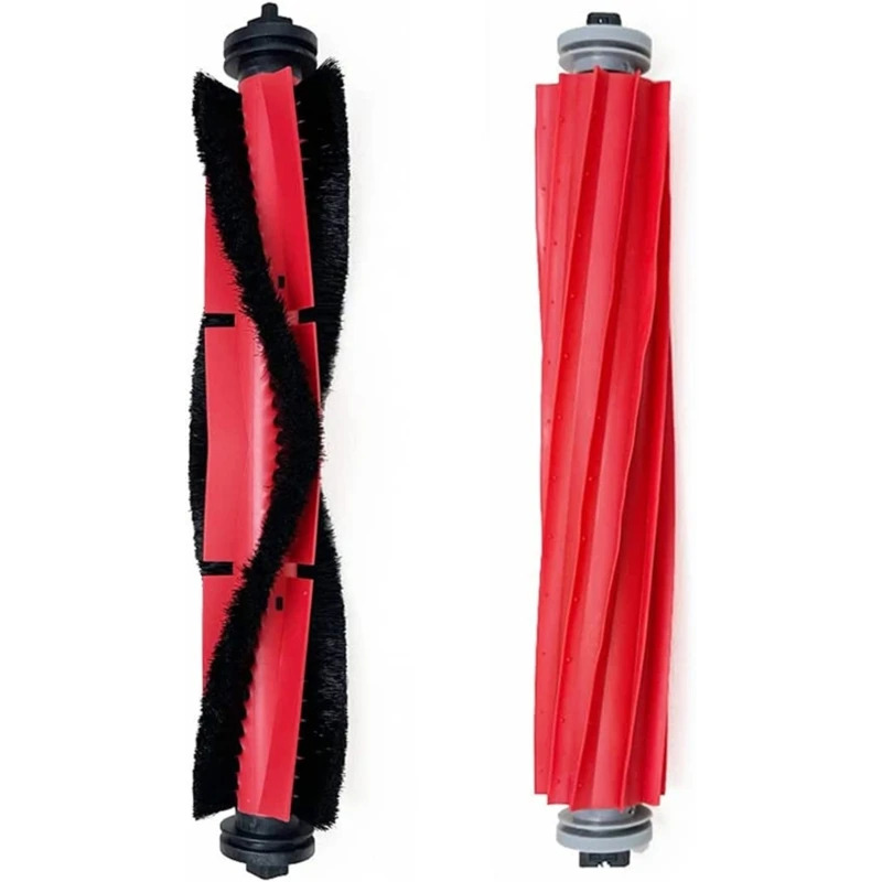 

Rubber Roller Brush Replacement Accessories Compatible for-Roborock S7/S7 MaxV/Q5/Q7 Floor Vacuum Cleaner