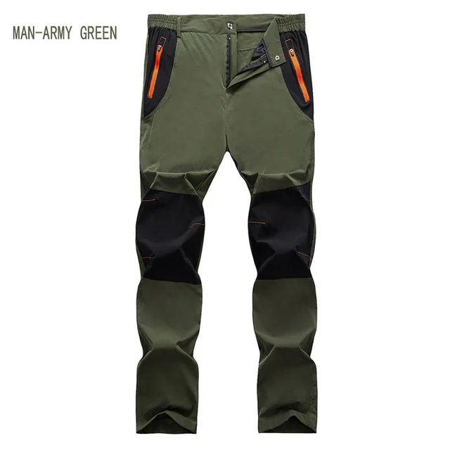

Мужские Походные штаны для кемпинга, треккинговые высокоэластичные летние брызгозащищенные тонкие быстросохнущие УФ-стойкие брюки для путешествий