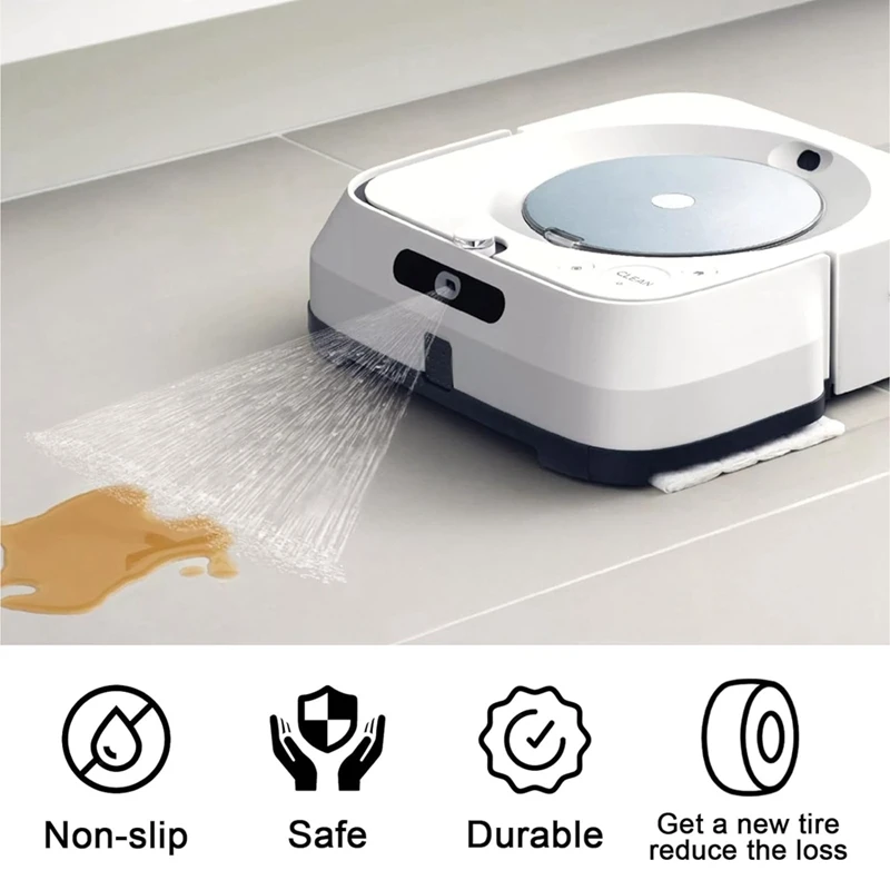Фото Замена колесных шин для робота M6 (6110) (6012) (6112) (6113) Ultimate Wi-Fi Connected Robot Anti-Slip-ROWI №3