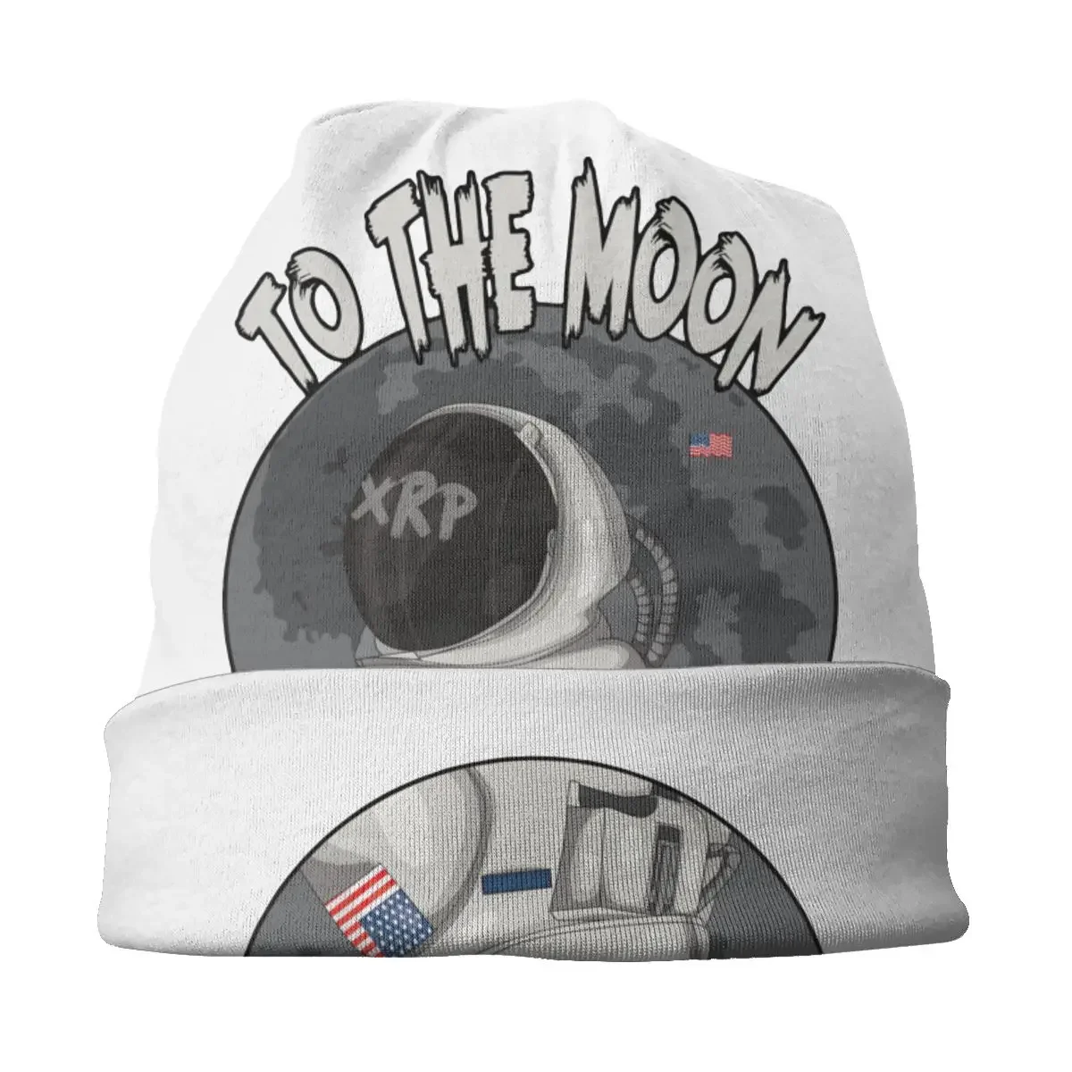 Шапка XRP с рисунком астронавта осенне-зимние уличные шапочки облегающие шапки