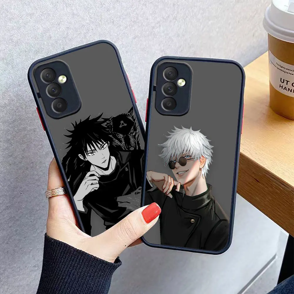 

Matte Case for Samsung Galaxy M62 M53 M52 M51 M33 M32 M31 M30S M23 M20 M10 5G J8 J7 J6 J5 J4 Case Funda Jujutsu Kaisen Season 2