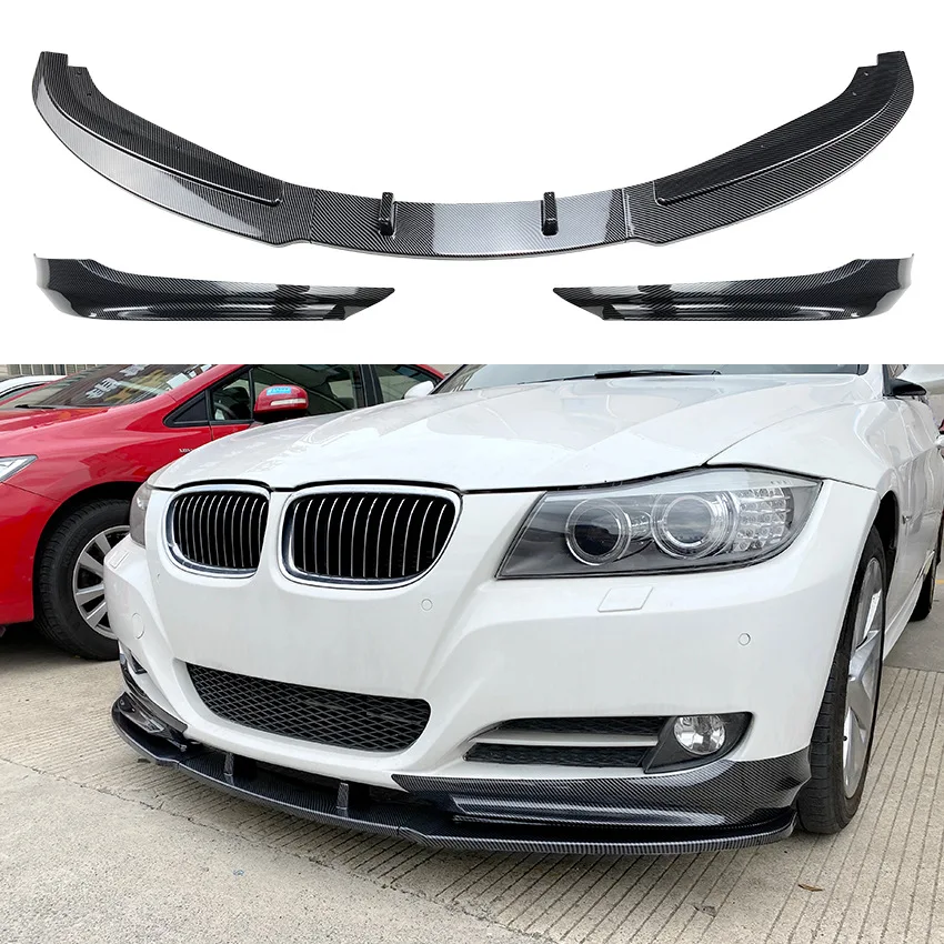 

Сплиттер губ переднего бампера для BMW 3-series, E90, E91, LCI, 320i, 2009, 2010, 2011, 201, 1 комплект