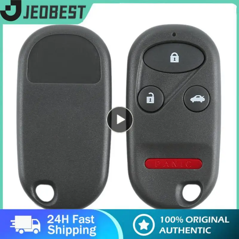 

1~8PCS Remote Key Shell Fob Case 3 Buttons Durable For 1998 1999 2000 2001 2002 Honda Accord Acura TL Keyless Entry