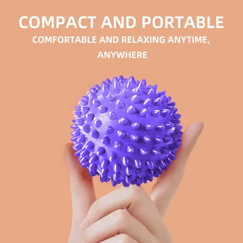 Массажный мяч с прыжками из поливинилхлорида 9 см