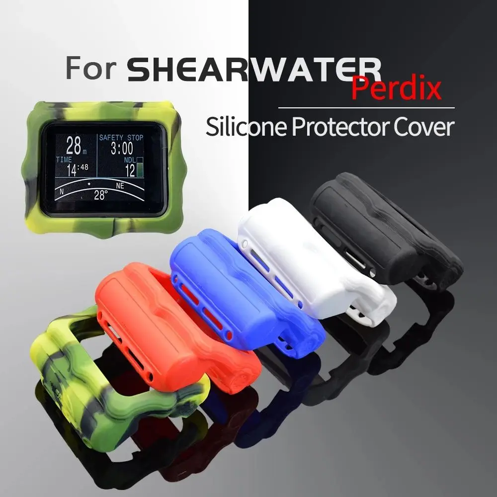 

Diving Computer Watch Silicone Protector Cover for Shearwater Perdix AI SA Dust Cover Scuba Diving Silica gel Cover
