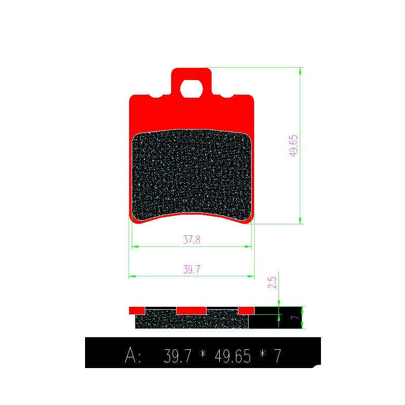 Керамические передние и задние тормозные колодки для MOTO GUZZI 1100 V11 Ballabio Le Mans Sport