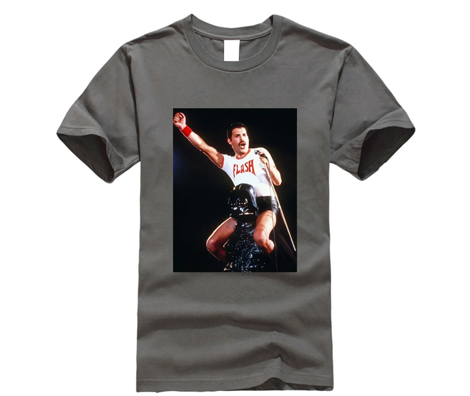 Футболка Queen Freddie Mercury Flash Gordon Live In концерт Дарт Вейдер новая мужская футболка с