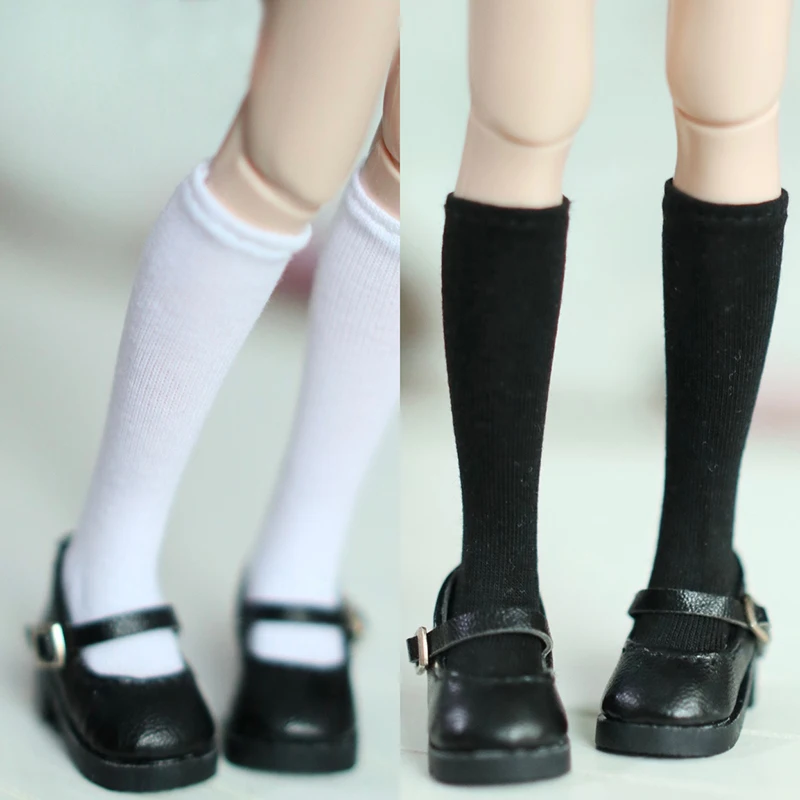 Пара кукольных носков Blyth модные однотонные длинные носки для Blythe Барби Licca Azone OB24