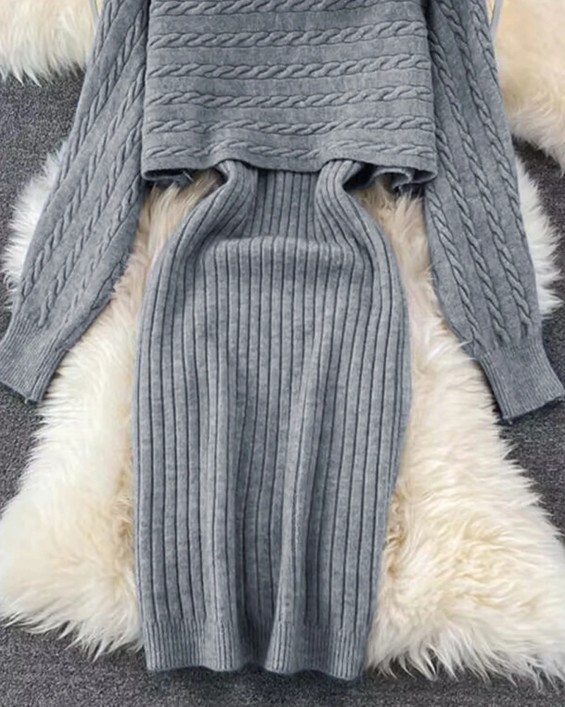 Элегантные комплекты из 2 предметов для женщин осень/зима 2024 новый элегантный