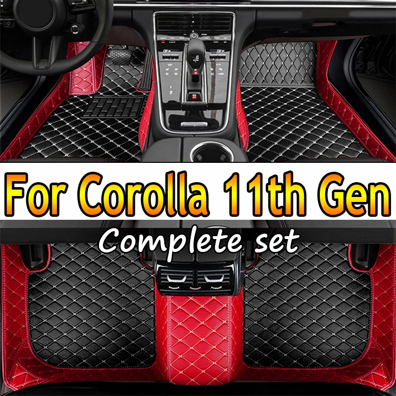 

Автомобильные коврики для Toyota Corolla, 11 поколение, негибридные, 2014, 2015, 2016, 2017, 2018, автомобильные коврики на заказ, аксессуары для интерьера