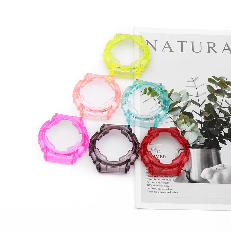 Transparent strap watch  case for Casio GMA-S120 S110 S130 S140 5425 Men's and women's strap watch accessories