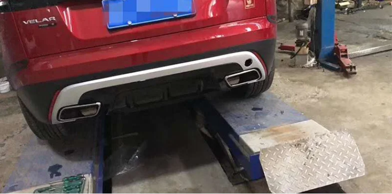 Диффузор для заднего бампера Land Range Rover Velar 2017-2020 из высококачественного