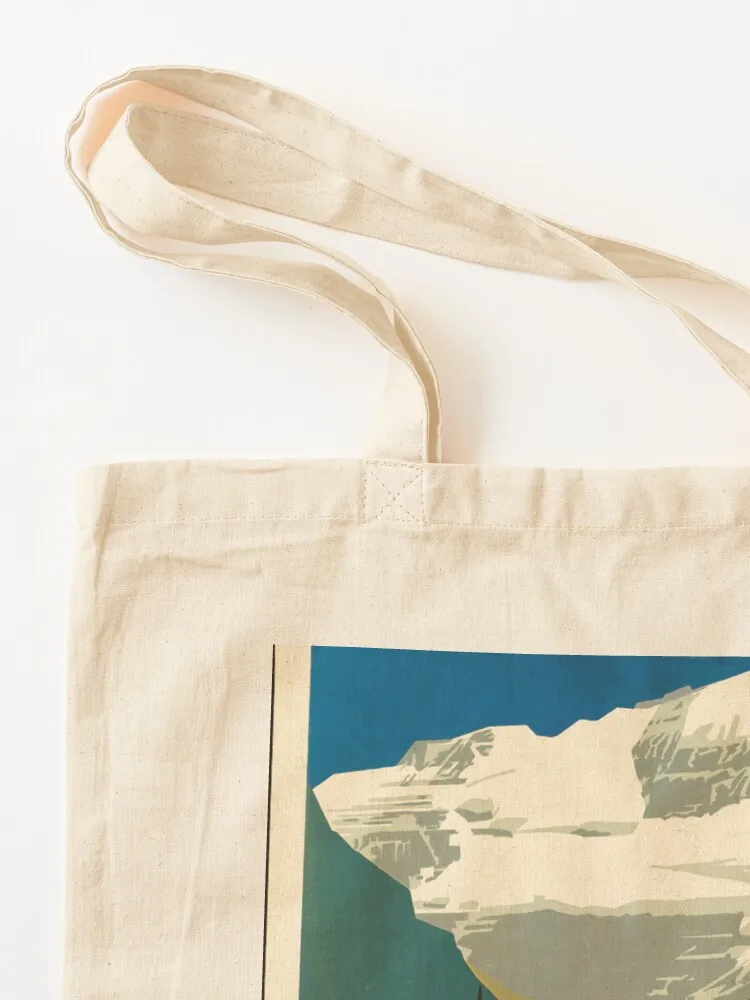 Винтажный постер для путешествий: Сумка-тоут Lake Louise сумки-тоуты Мужская тканевая