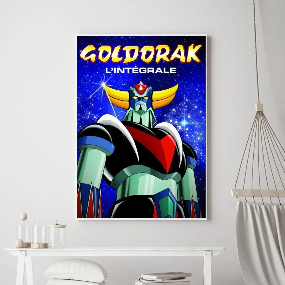 R-Robot Goldorak классический аниме постер принты плакат настенная живопись спальня