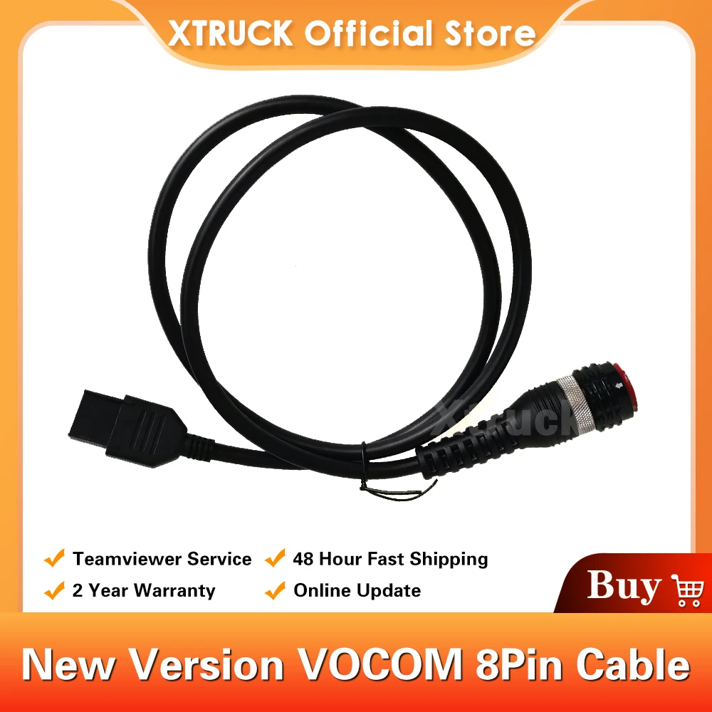 

Удлинитель кабеля для Volvo 88890306 Vocom 8 Pin к OBD2 16Pin