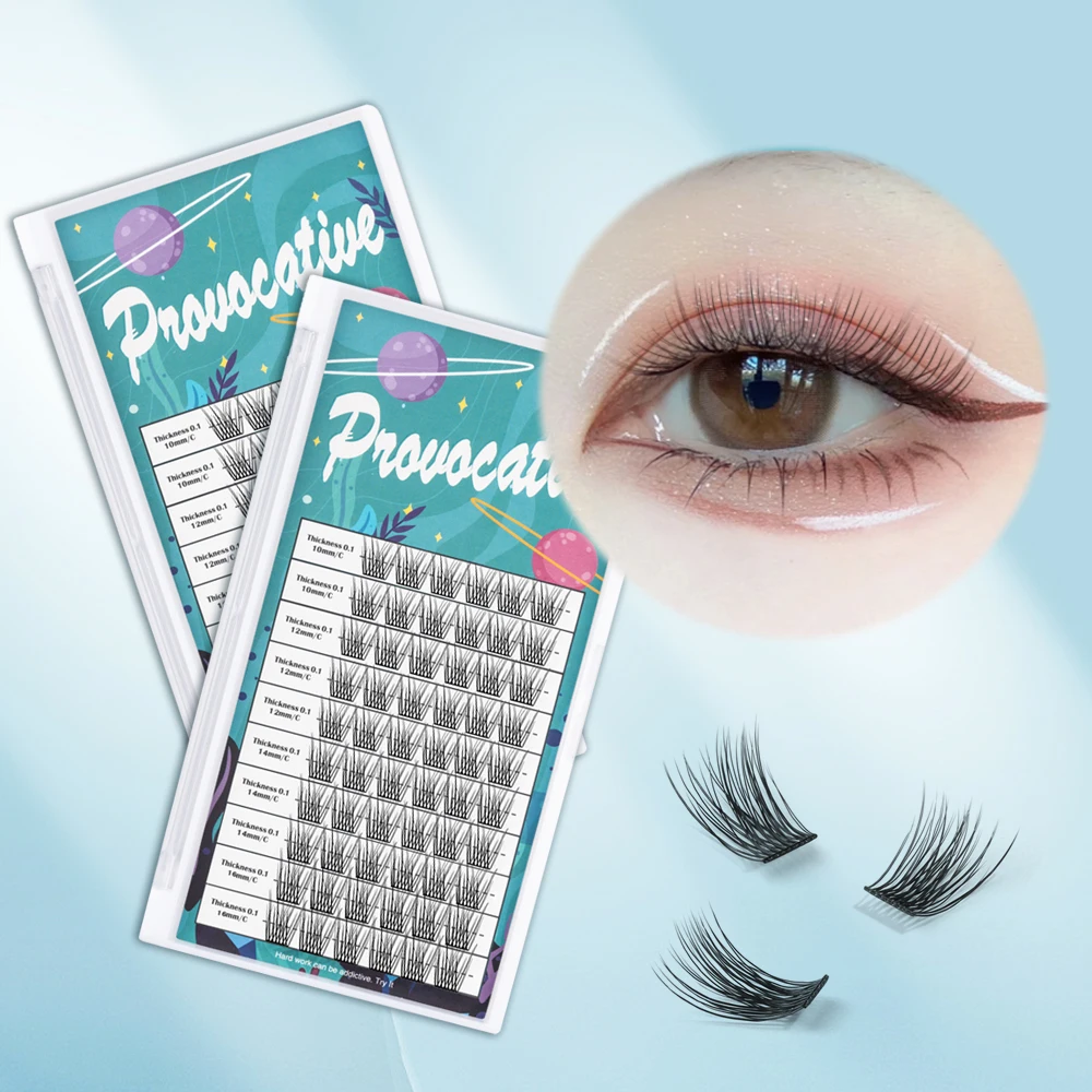 Накладные ресницы 60 кластеров 8-16 мм все размеры