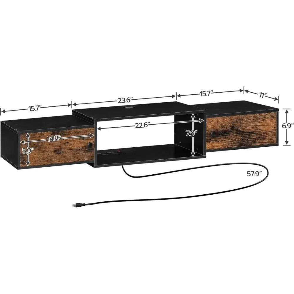 Тубус TV плавающий с завязкой 55 дюймов