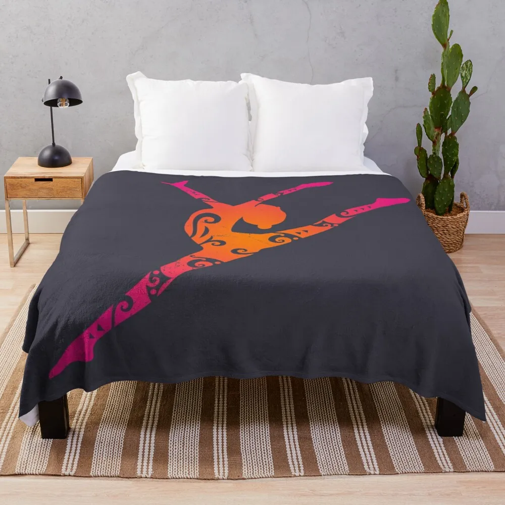 

Гимнастическое одеяло в стиле ретро для девочек