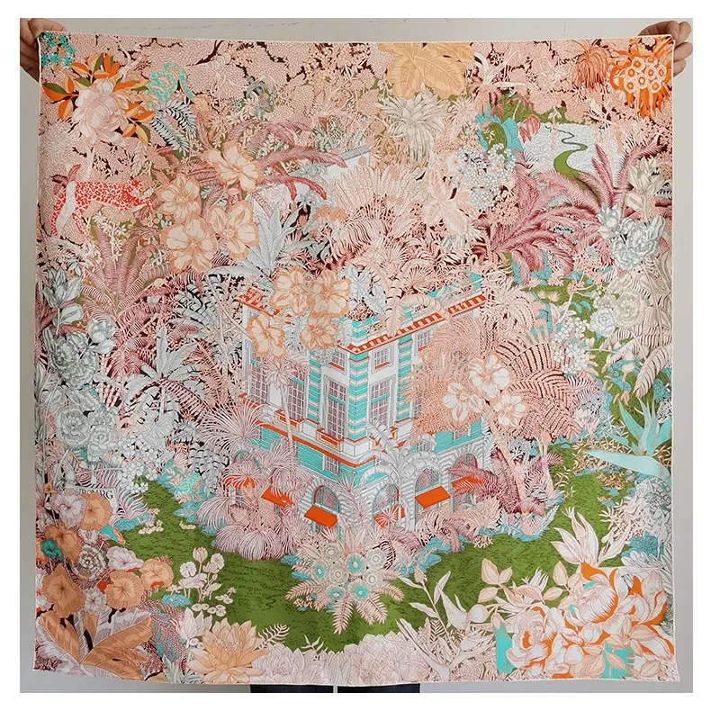 100% натуральный шелк шарф шаль