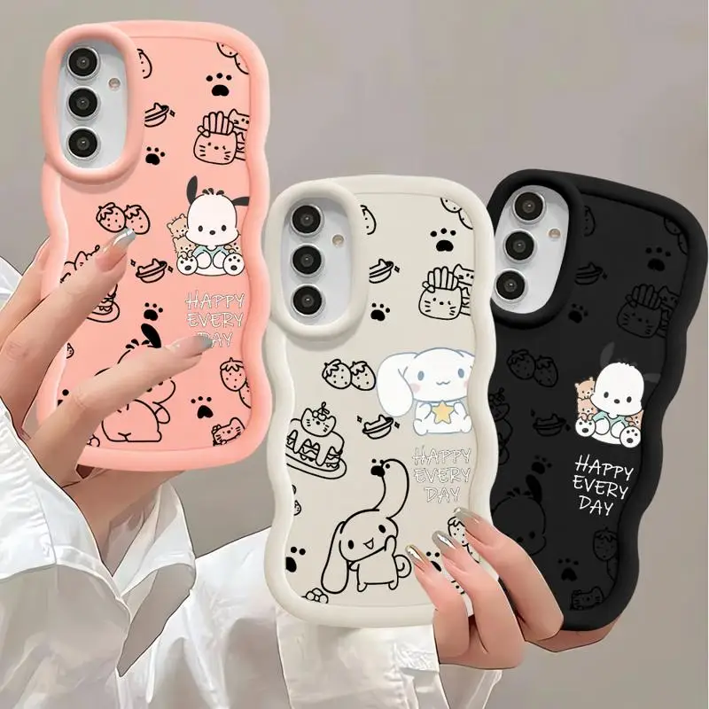 Чехол для телефона Sanrio Kuromi Galaxy A20 A30s A50s A02s A03 Core A04e A05 A11 A12 14 15 4G 5G A13 A21s A51