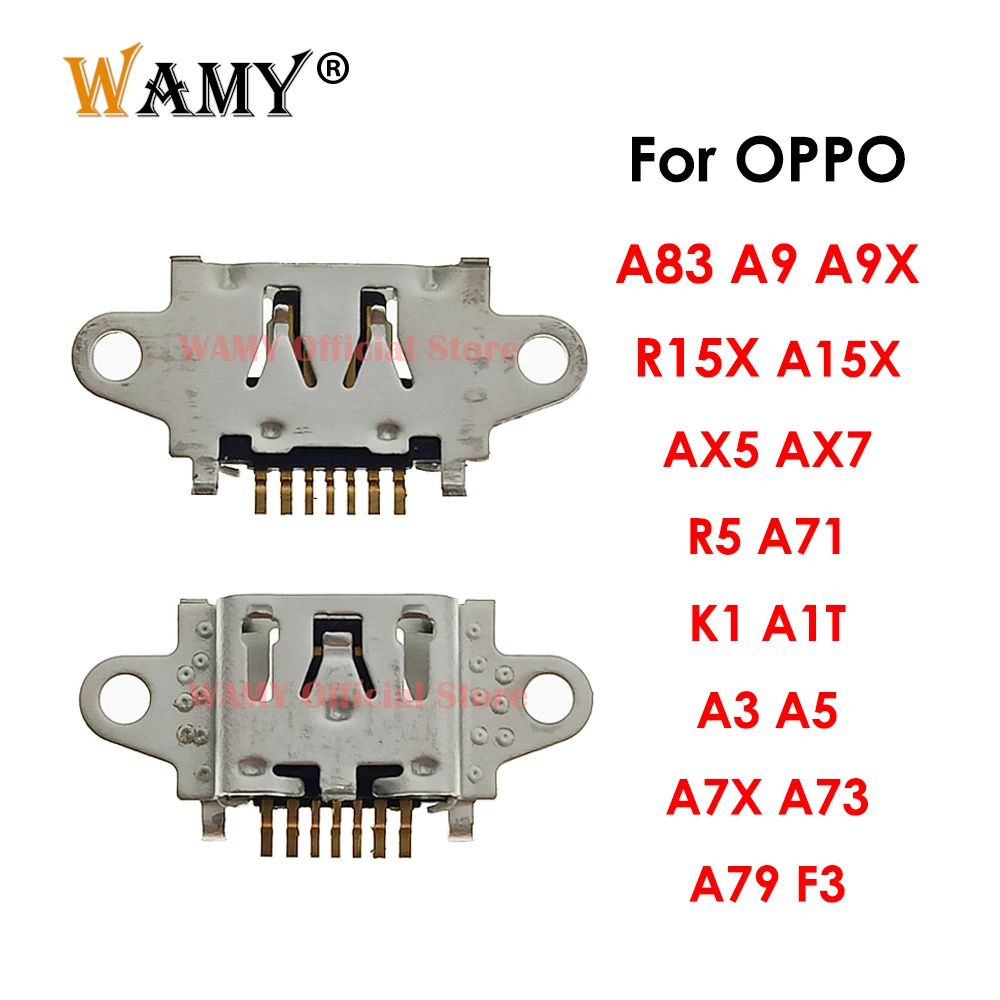 Зарядное устройство USB 10-50 шт., док-разъем для зарядки OPPO A83 A9 A9X R15X A15X AX5 AX7 R5 A71 K1 A1T A3 A5 A7X A73 A79 F3 Зарядное устройство USB 10-50 шт., док-разъем для зарядки OPPO A83 A9 A9X R15X A15X AX5 AX7 R5 A71 K1 A1T A3 A5 A7X A73 A79 F3