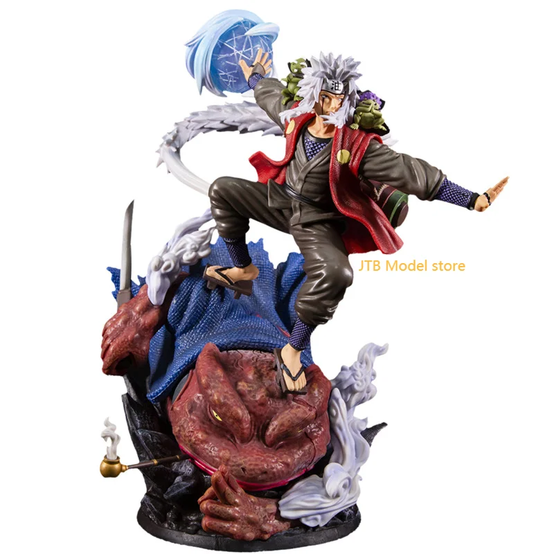

Naruto Shippuden Jiraiya Figure Anime Figurine Model GK Gama Bunta Action Figures Figma 39cm PVC Dolls Collection Toys For Boys
