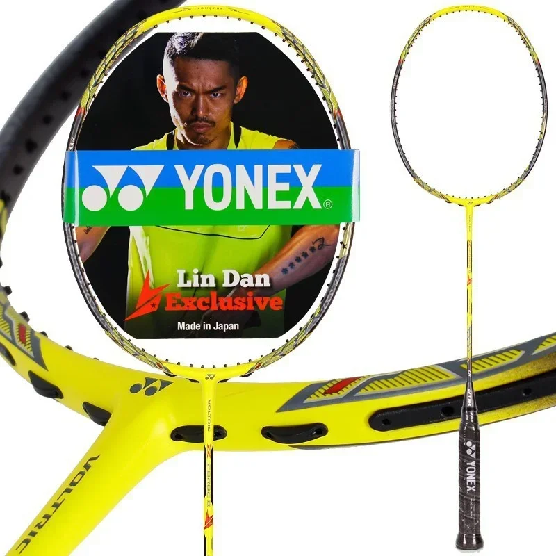 Ракетка для бадминтона YONEX VTZF2LD VT черный белый розовый желтый ремешок ракетки
