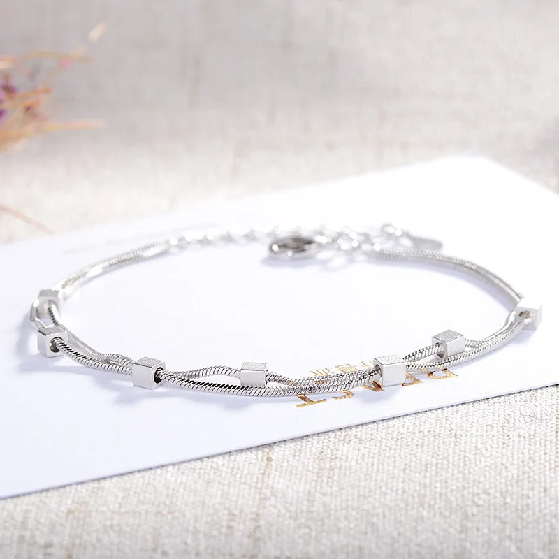 

summer korean fashion bracelets best sellers 2022 products jewelry for women charms chains Couples gifts