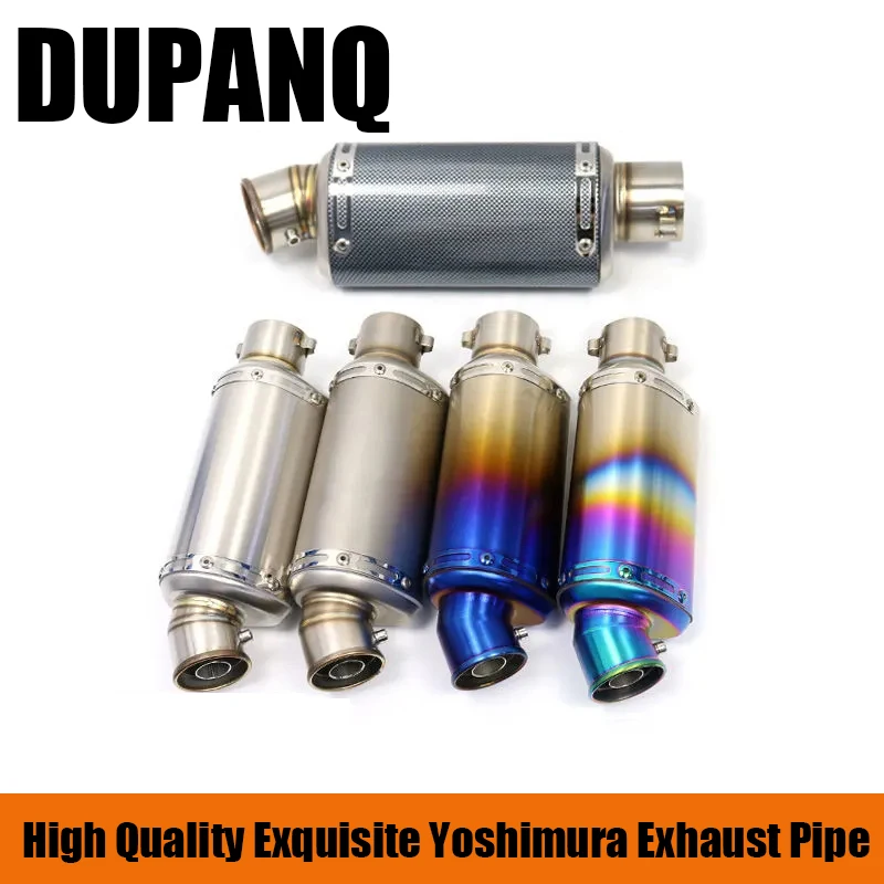 

Универсальный мотоциклетный глушитель выхлопной трубы DUPANQ, 51 мм, Yoshimuraa, клейкий глушитель для Yamaha Suzuki Honda