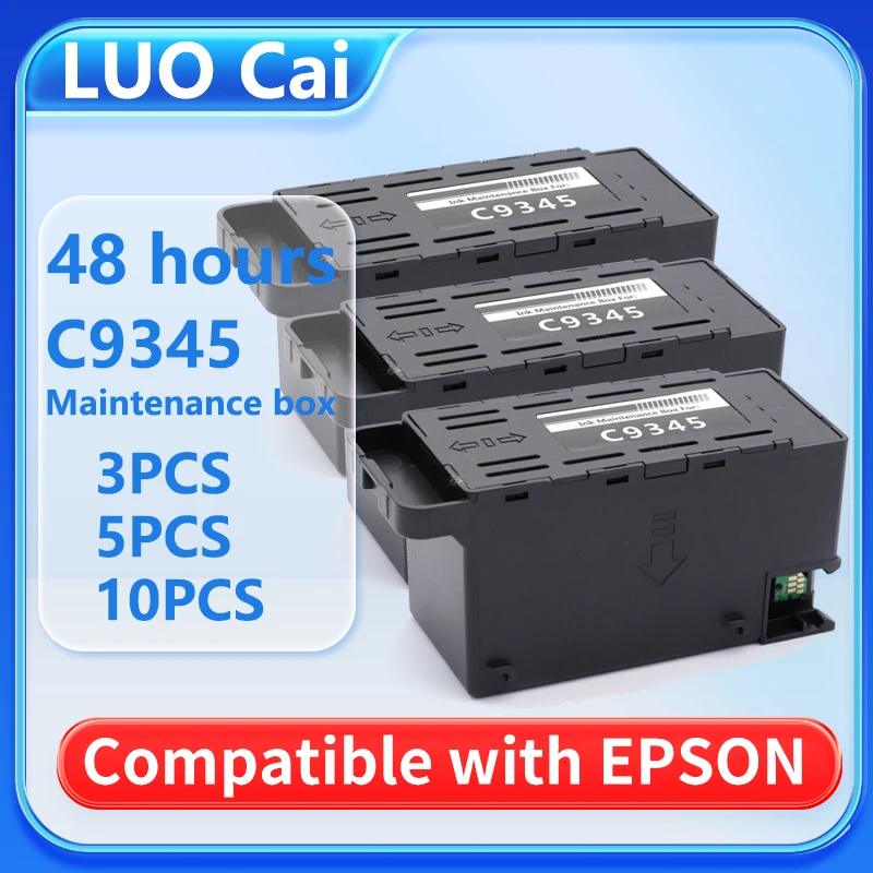 Фото C9345 Коробка для обслуживания с чипом для Epson L15150 L15180 L15160 L6550 L6570 L6580 WorkForce 7820 WF-7840 L6558 ET-5800 ST-C8000 №1