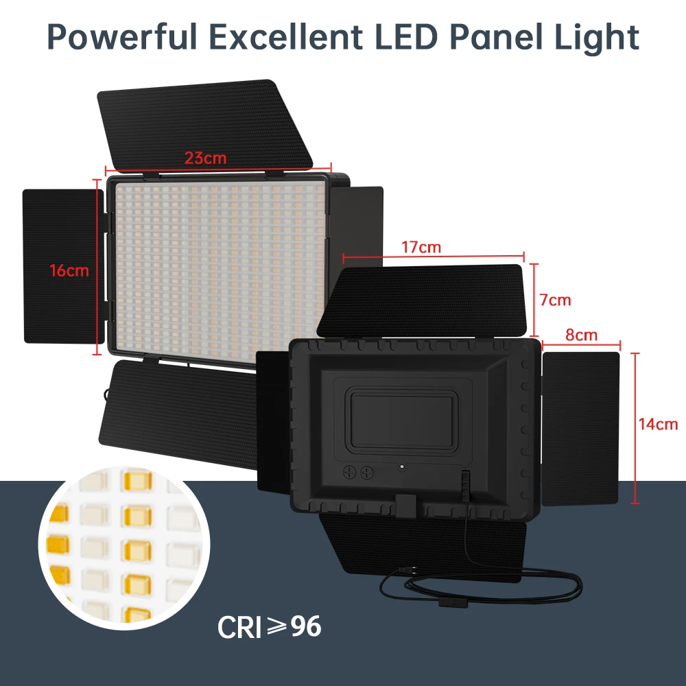 Лампа для видеосъемки SH LED 2700k-7500k