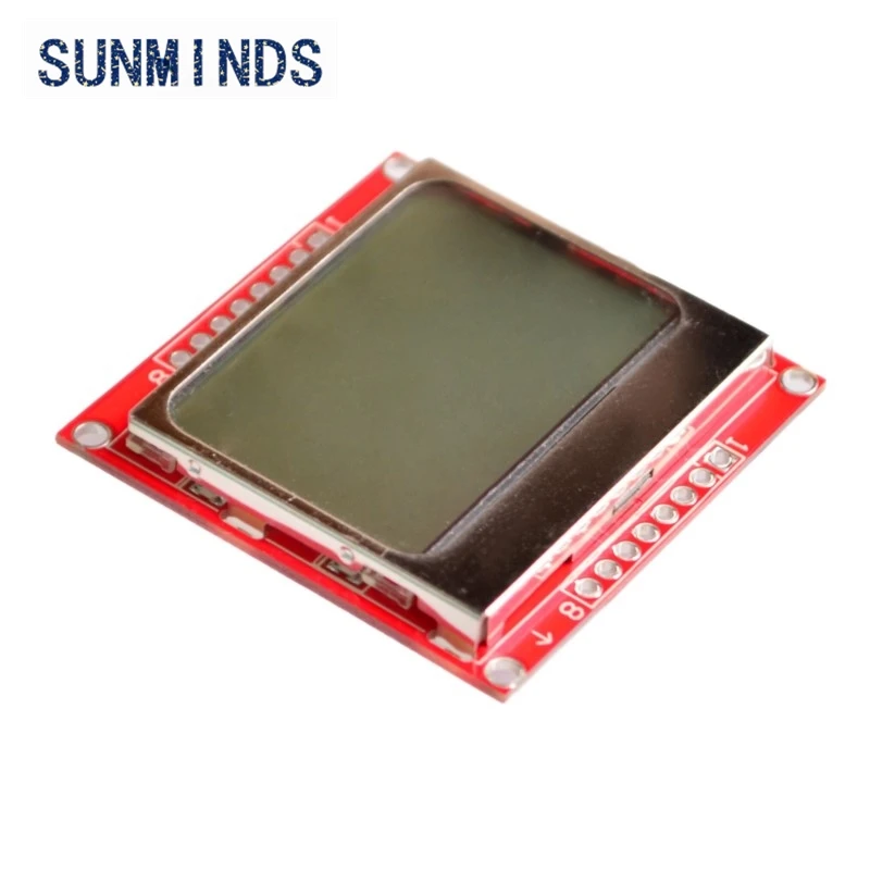 Фото 1 шт. модуль с синей подсветкой 84*48 84x84 ЖК-адаптер PCB для Nokia 5110 для №1