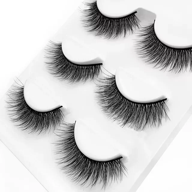 

3 pairs 29 styles False Eyelashes Natural Long 3D Faux Mink Hair Soft Fluffy Wispy Handmade Lashes Eye Maquiagem