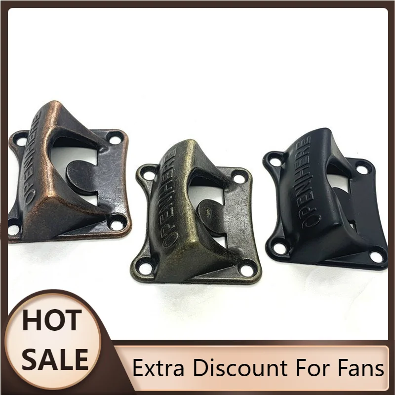 

Новый модный штопор, винтажный настенный штопор из нержавеющей стали, инструмент для открывания пива, аксессуары для бара и напитков, товар...