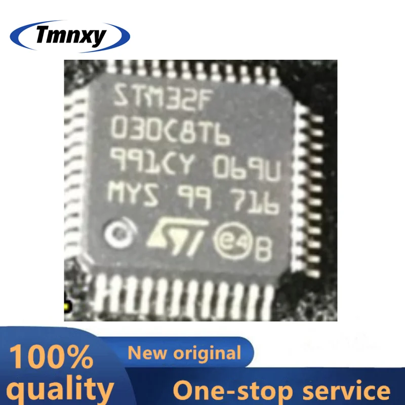 

Микроконтроллер STM32F030C8T6 STM32F030C6T6 LQFP48, 10 шт.
