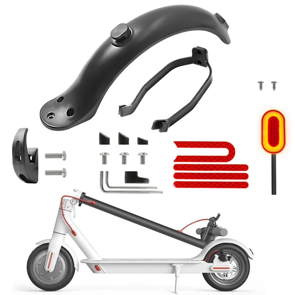 

Electric Scooter Rear Fender Mudguard Taillight Bracket Kit For XIao*mi M365 Outdoor E-scooter Mud Guard Accessories