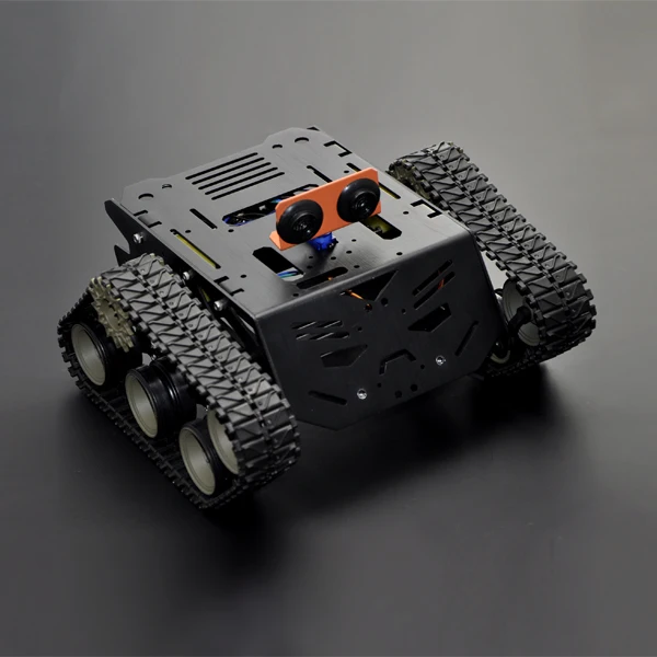 

】 Металлический мотор-DFRobot-девастатор-гусеничный-робот-совместим с Arduino-Малина-пирог