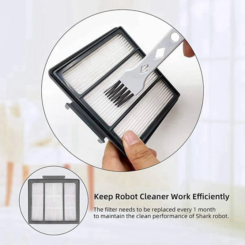 Запасные части HEPA-фильтры для робота Shark ION S87 R85 RV850 RV850BRN RV851WV аксессуары пылесоса