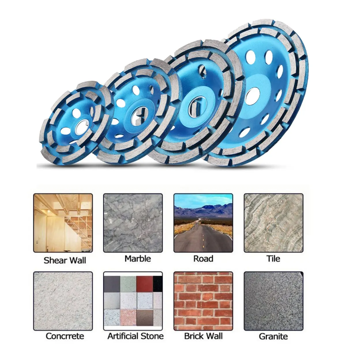 Алмазный шлифовальный диск 100/115/125 /180 мм алмазный абразивные диски бетонные